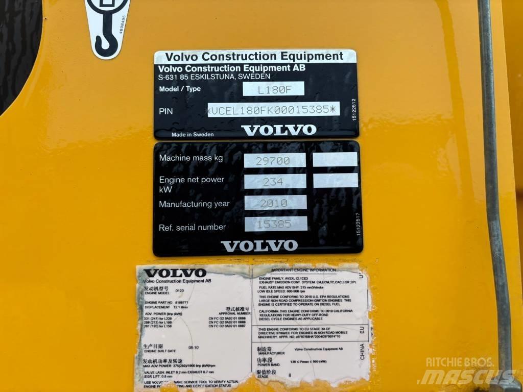 Volvo Radlader L180F Kolesni nakladalci