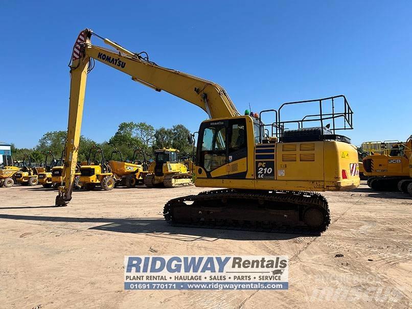 Komatsu PC 210 LC Dolgo sežni bagri