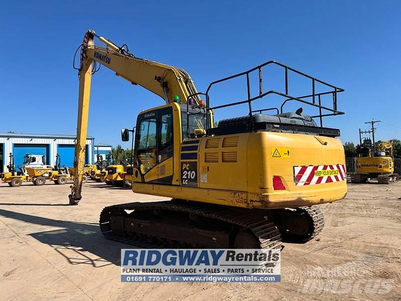 Komatsu PC 210 LC Dolgo sežni bagri