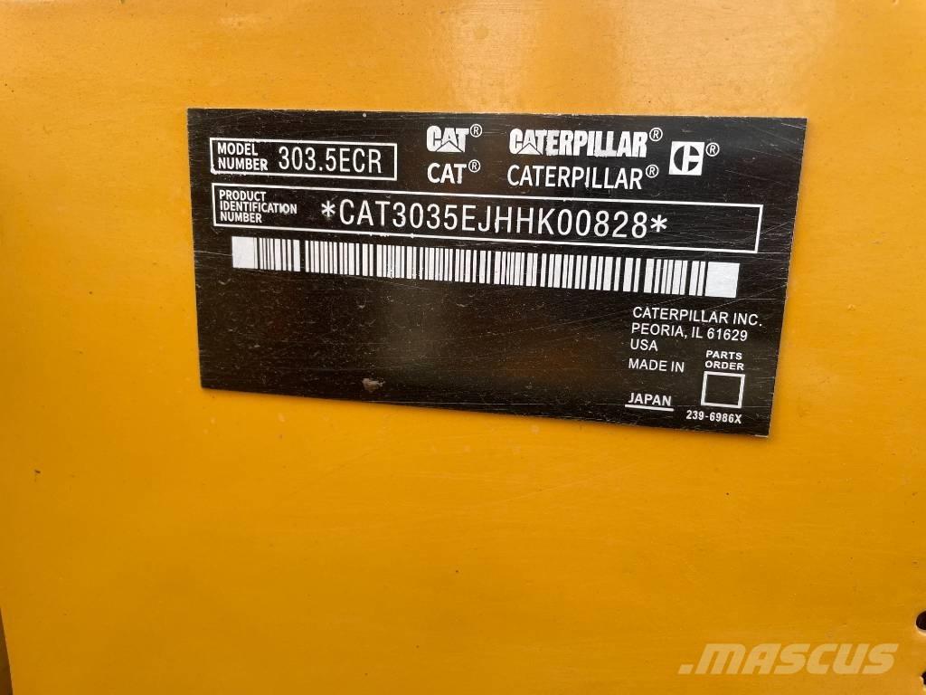 CAT 303 Mini bagri <7t