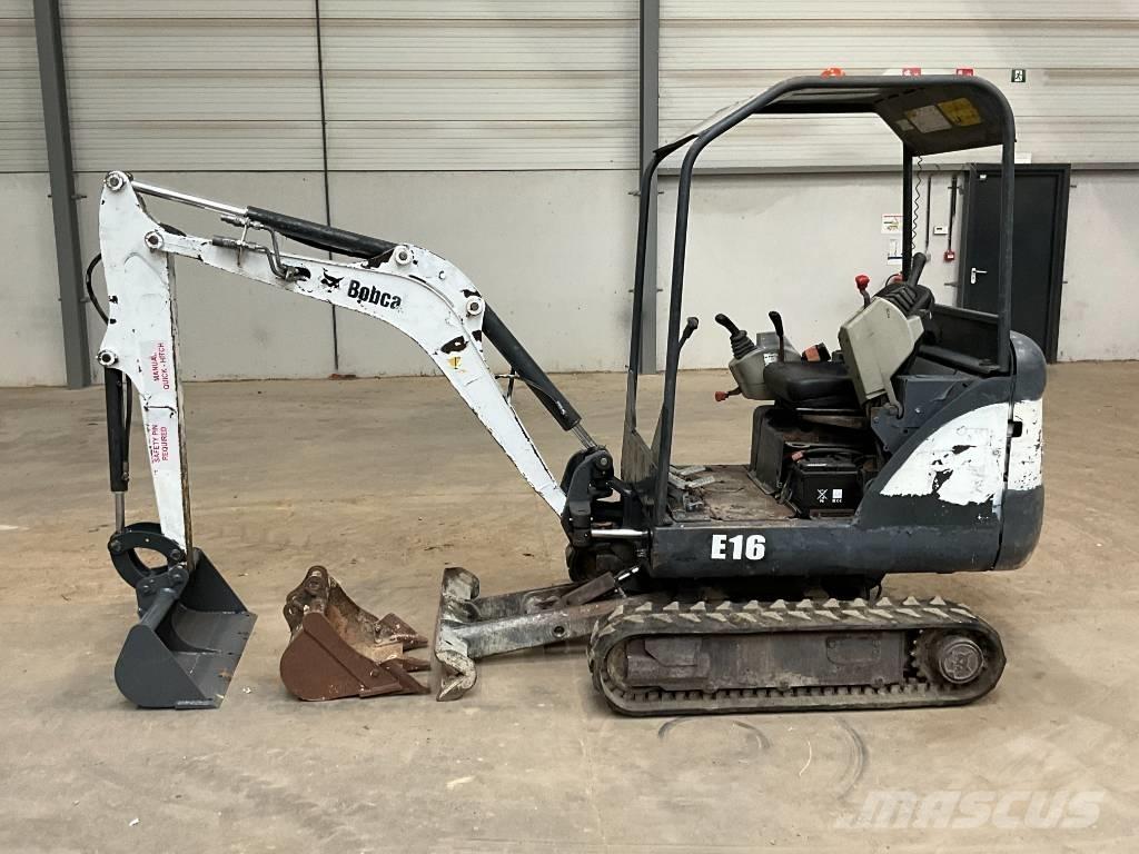 Bobcat E 16 Mini bagri <7t