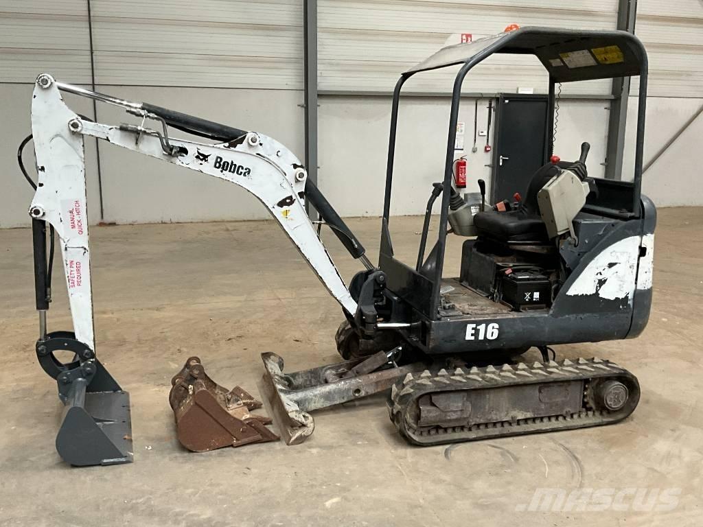 Bobcat E 16 Mini bagri <7t