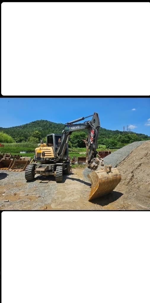Volvo EW 60 Bagri na kolesih