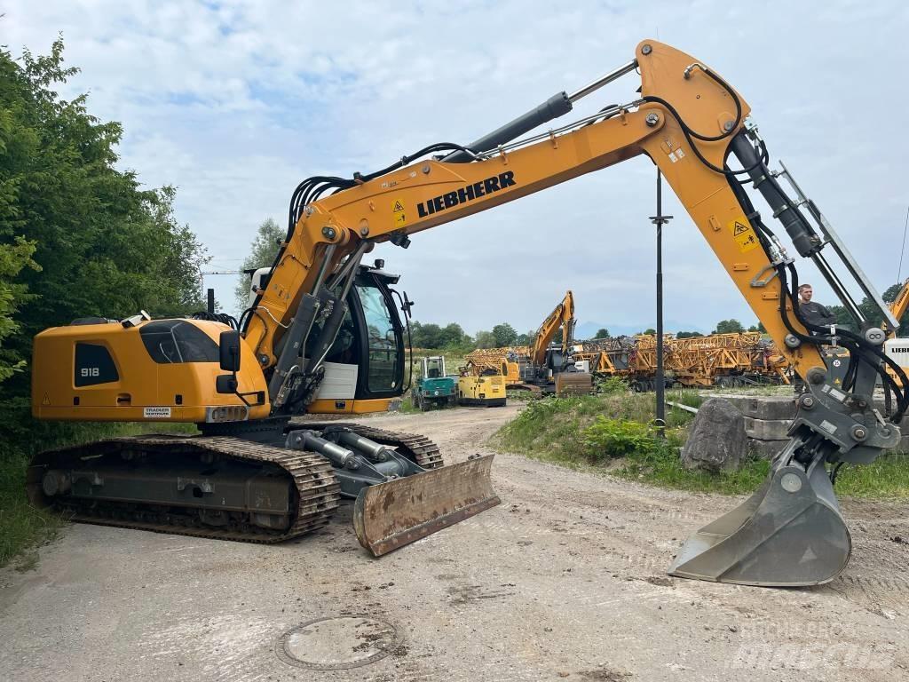 Liebherr R 918 Bagri goseničarji