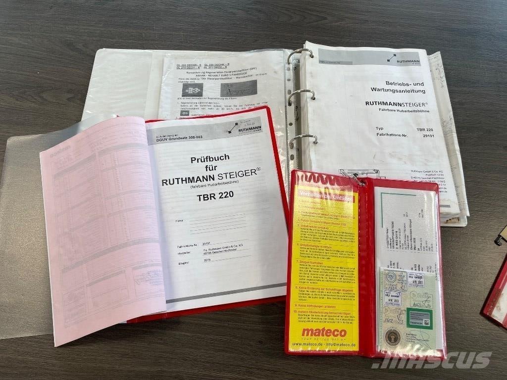 Ruthmann TBR 220 Avtokošare