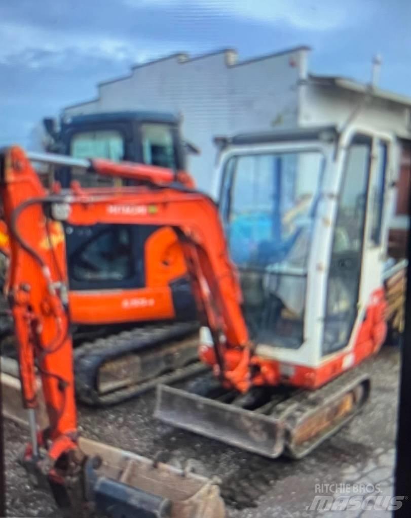 Hitachi EX 15-2 Mini bagri <7t