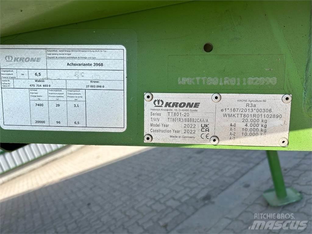 Krone GX 440 Oprema za polaganje in upravljanje