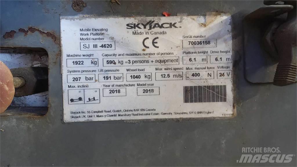SkyJack SJIII4620 Škarjaste dvižne ploščadi