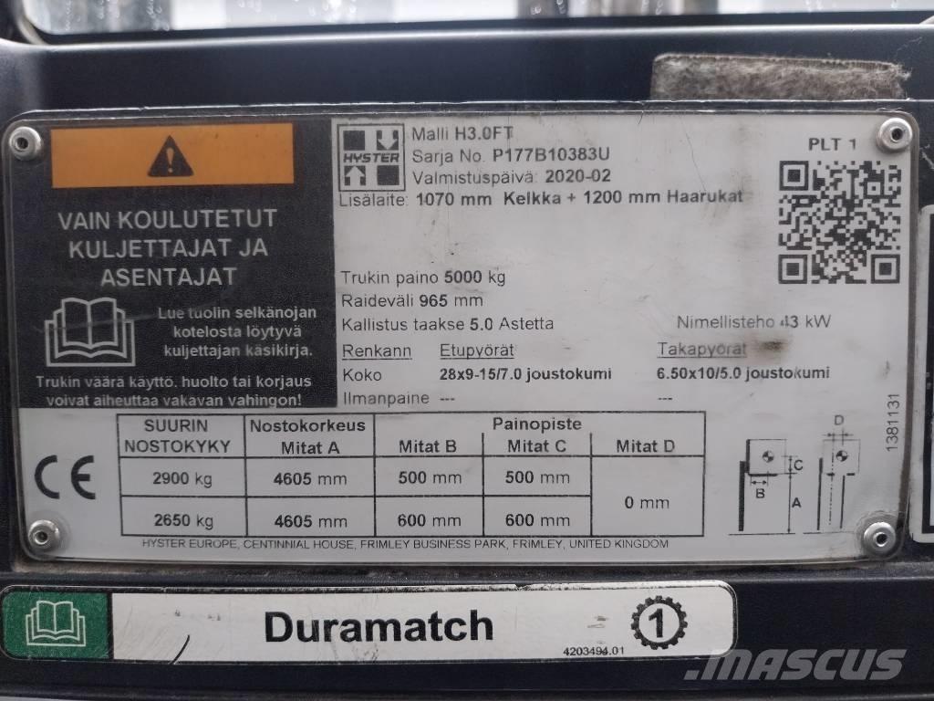 Hyster H 30 FT Dizelski viličarji