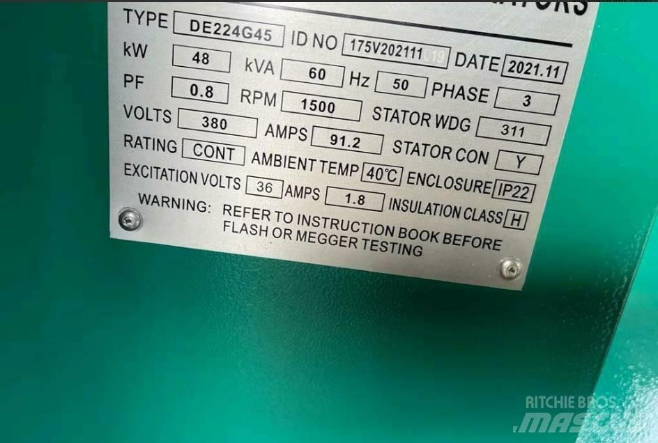  Pheatonn 60KVA Dizelski agregati