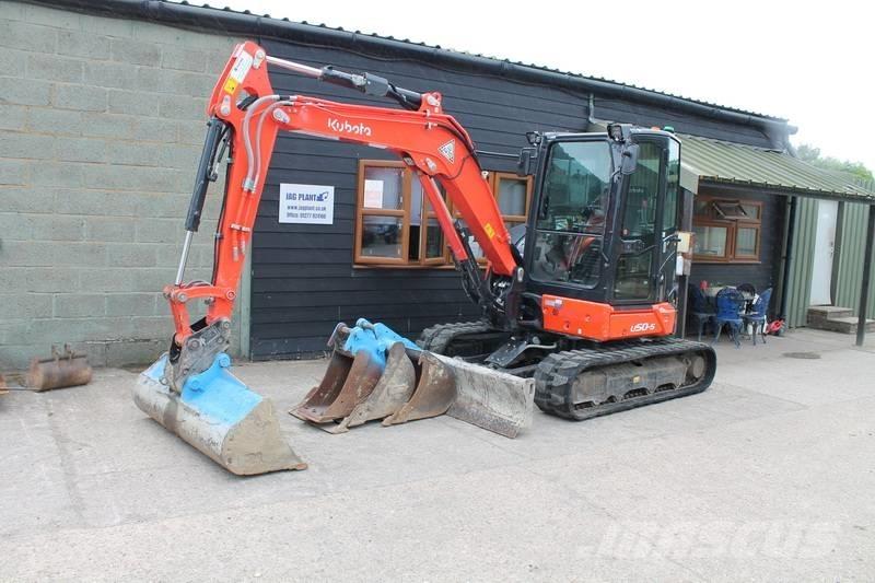 Kubota U 50-5 Mini bagri <7t