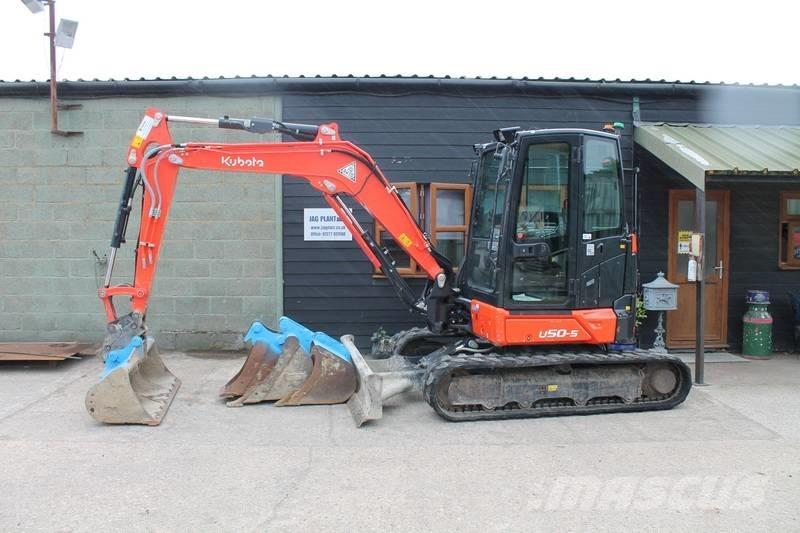 Kubota U 50-5 Mini bagri <7t