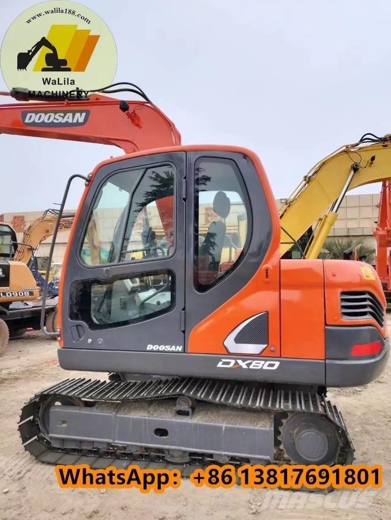 Doosan DX 80 R Midi bagri 7t – 12t