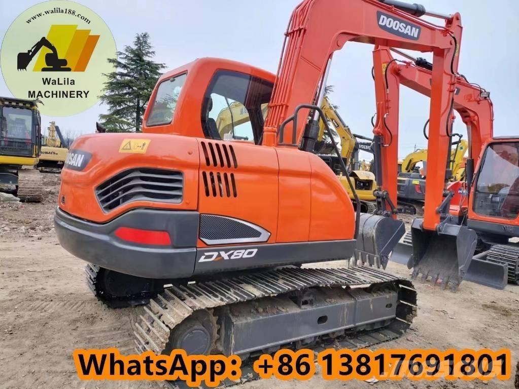 Doosan DX 80 R Midi bagri 7t – 12t