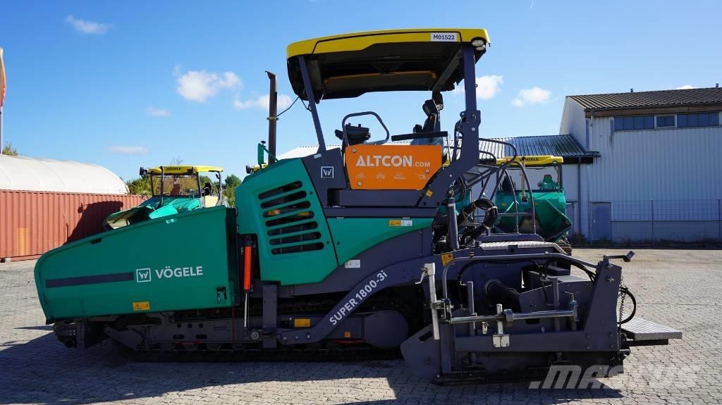 Vögele SUPER 1800-3I Asfaltni finišerji