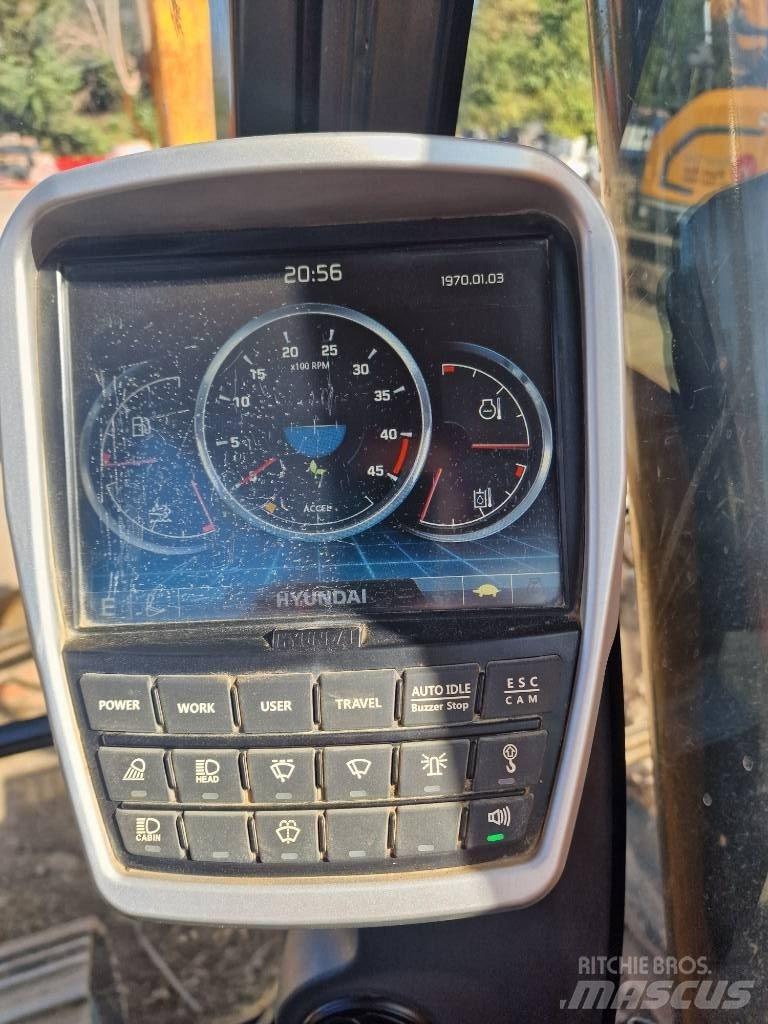 Hyundai HX 145 LCR Bagri goseničarji