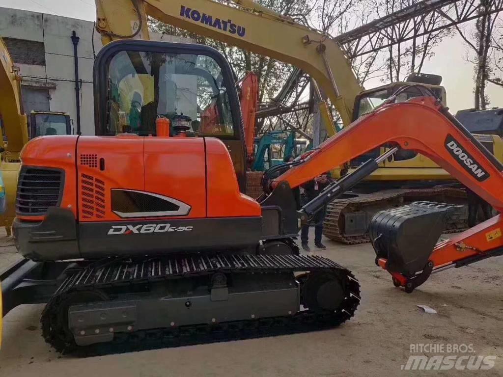 Doosan DX 60-9C Bagri goseničarji