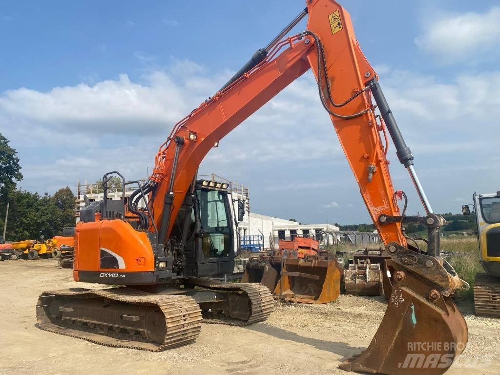 Doosan DX 140 LCR Bagri goseničarji