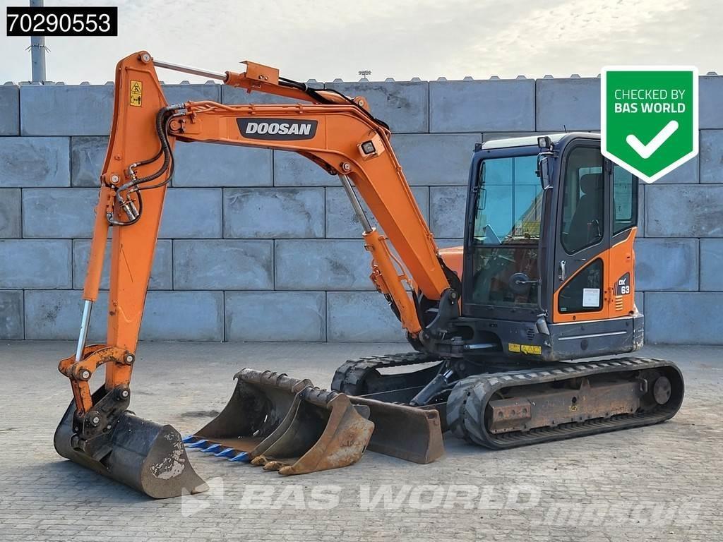 Doosan DX63-3 Mini bagri <7t