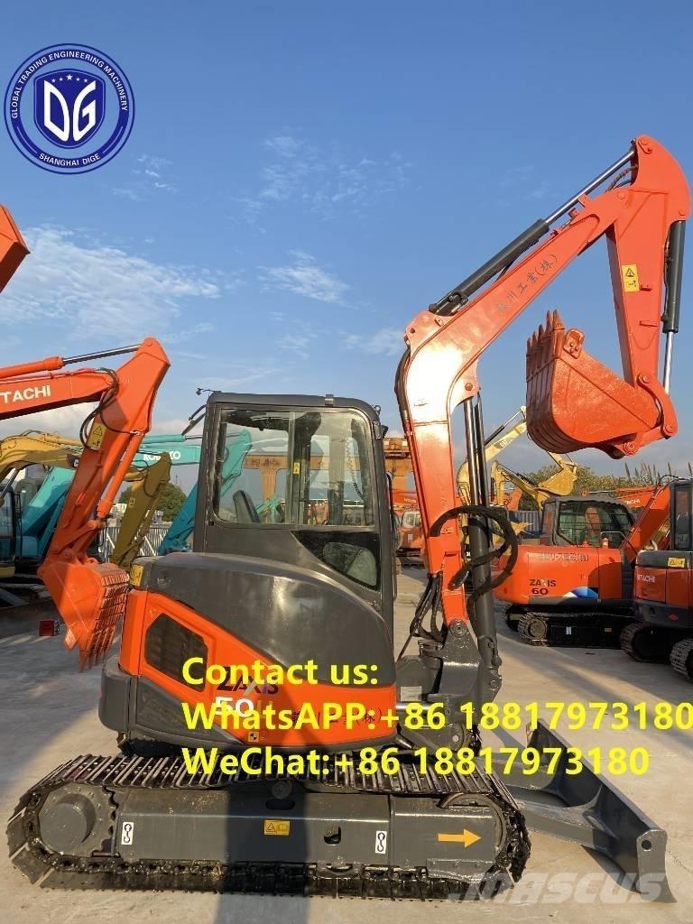 Hitachi ZX 50 U Mini bagri <7t