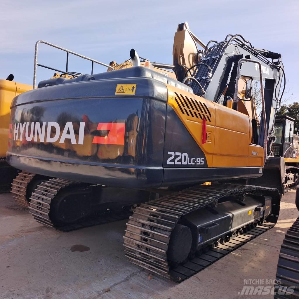 Hyundai 220LC -9S Bagri goseničarji