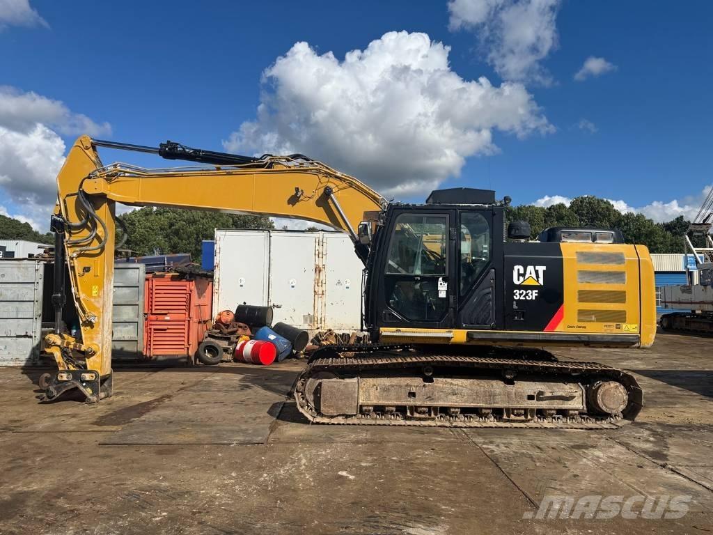 CAT 323 F L Bagri goseničarji