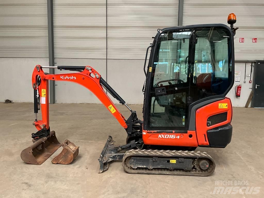 Kubota KX 016-4 Mini bagri <7t