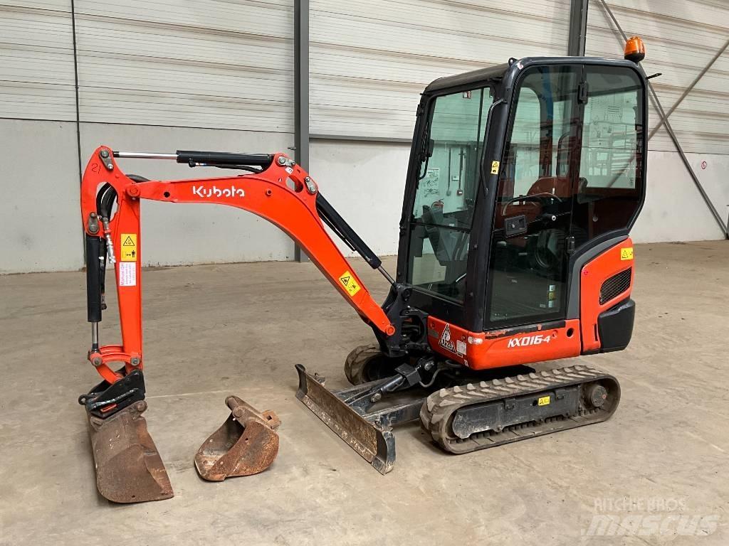 Kubota KX 016-4 Mini bagri <7t