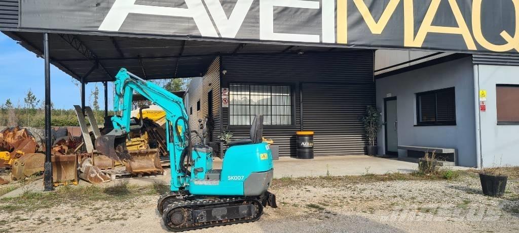 Kobelco SK 007 Mini bagri <7t