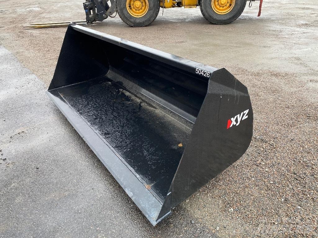 XYZ Snöskopa 260 cm Priključki za čelni nakladalec