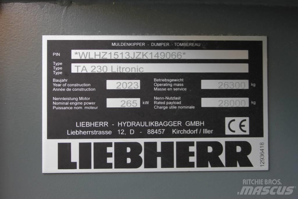 Liebherr TA 230 Zglobni demperji