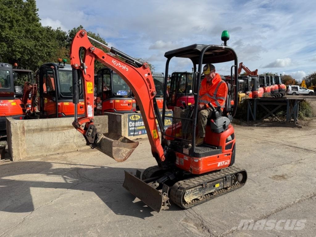 Kubota U 17-3 Mini bagri <7t