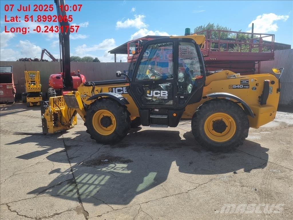 JCB 540-140 Teleskopski viličarji