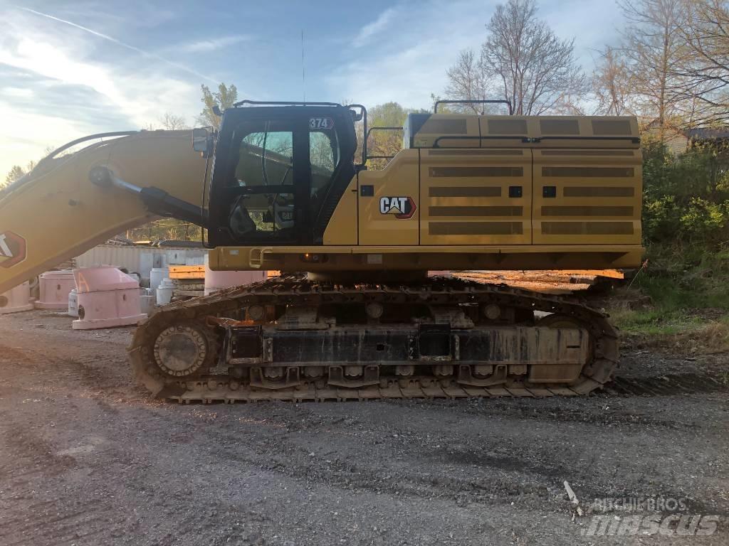 CAT 374 Bagri goseničarji