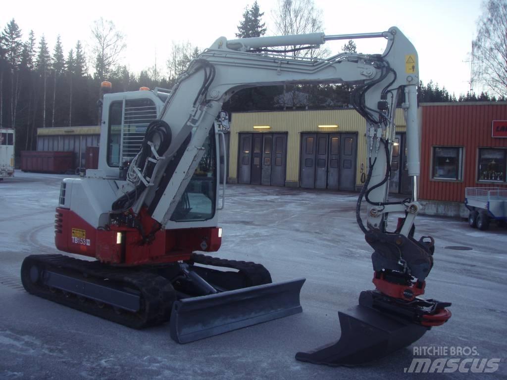 Takeuchi TB153FR Mini bagri <7t