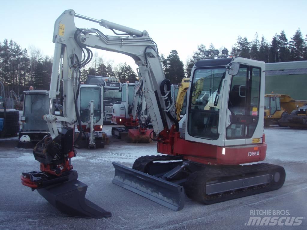 Takeuchi TB153FR Mini bagri <7t