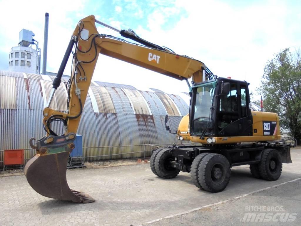 CAT M 316 D Bagri na kolesih