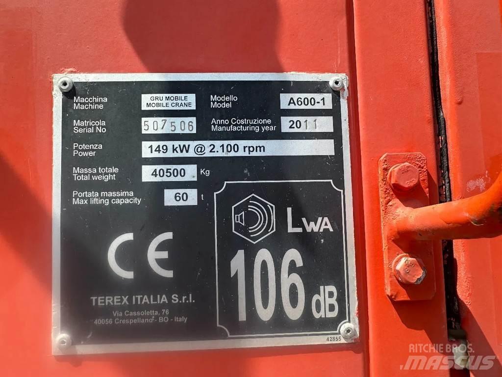 Terex A600 Avtodvigala