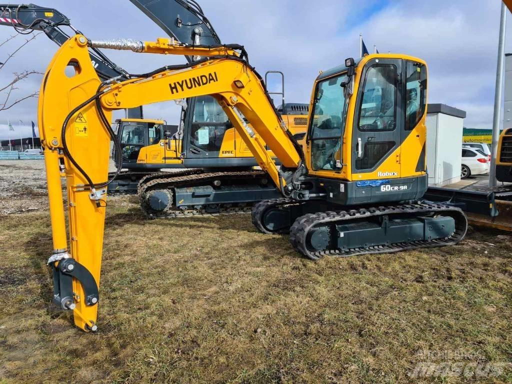 Hyundai R60CR-9A Mini bagri <7t