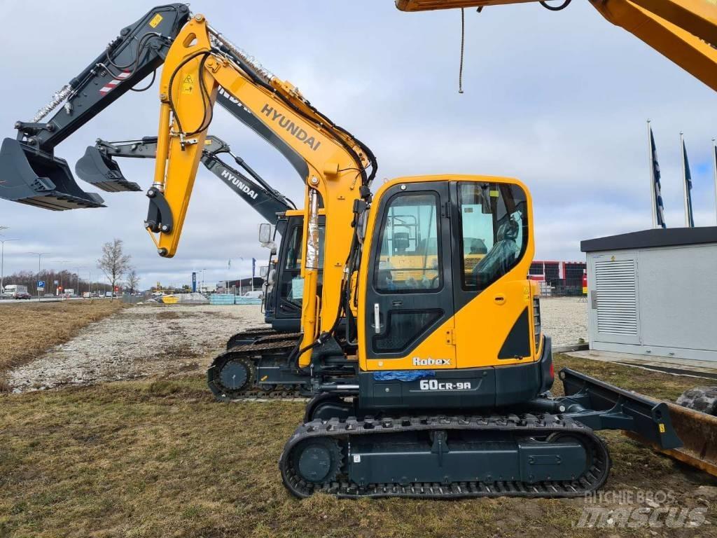 Hyundai R60CR-9A Mini bagri <7t