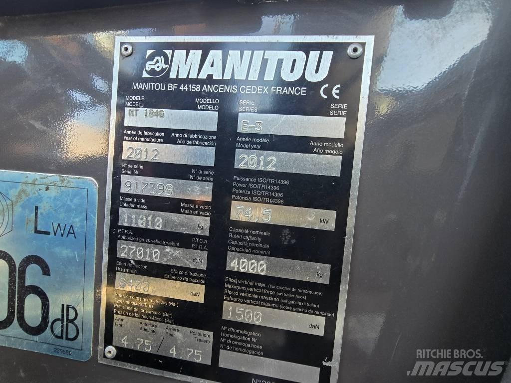 Manitou 1840 Teleskopski viličarji