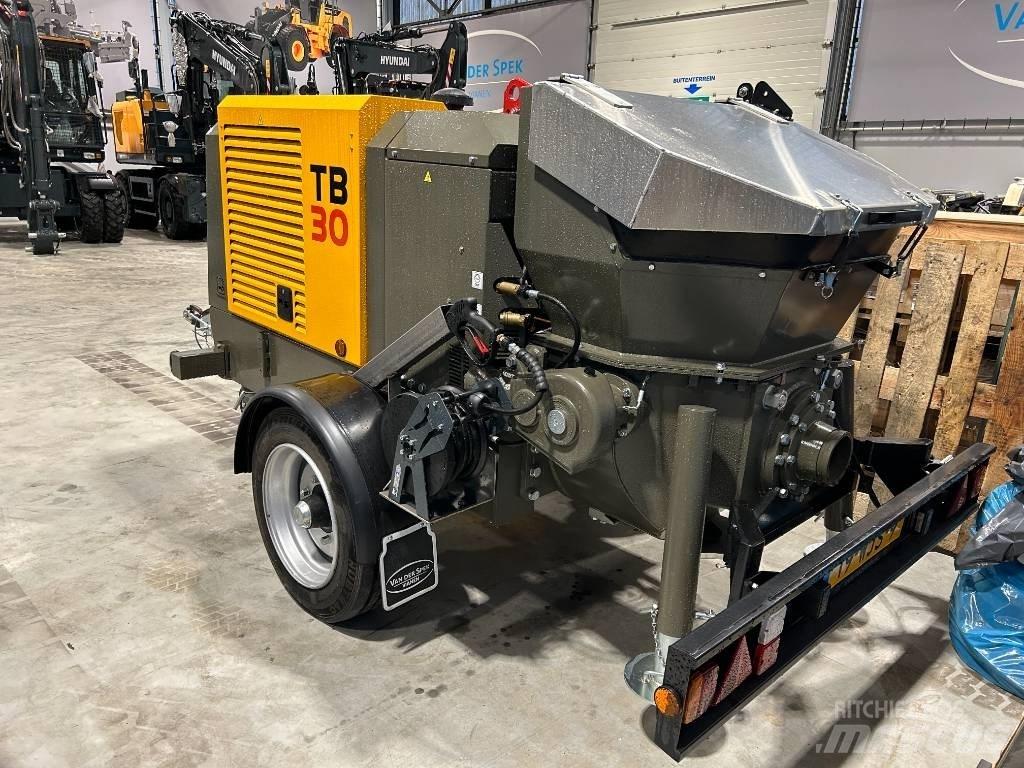 Turbosol TB30/T Kamionske črpalke za beton
