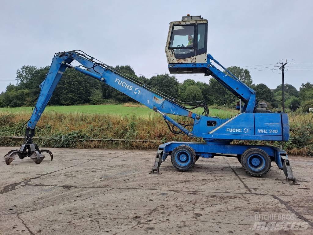 Fuchs MHL 340 Bagri za prekladanje primarnih/sekundarnih surovin