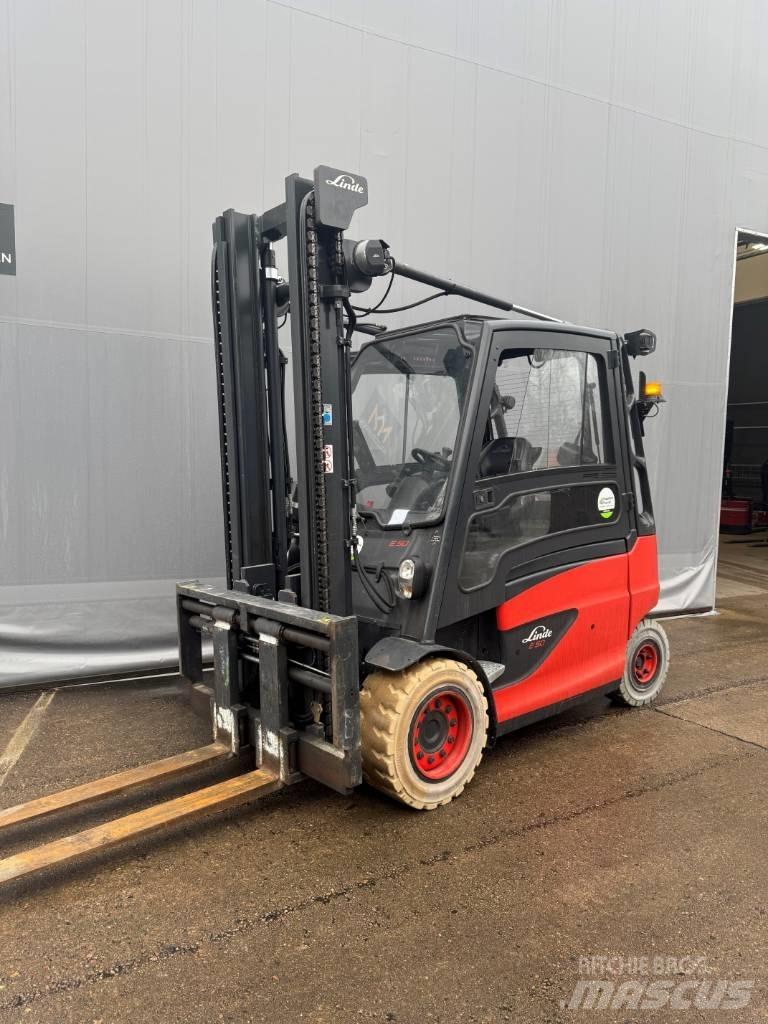 Linde E50HL-01 Električni viličarji