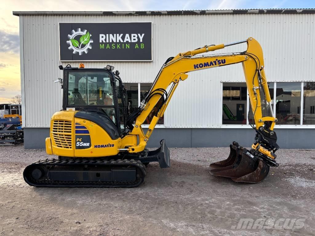 Komatsu PC55 MR-5 Mini bagri <7t