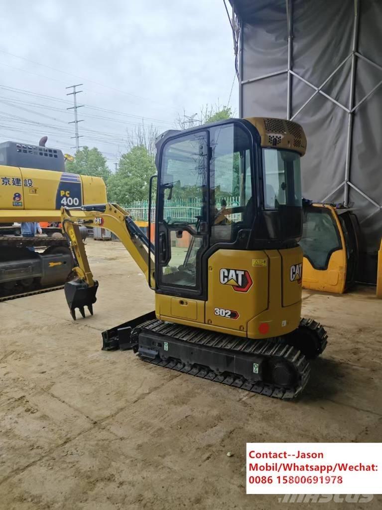 CAT 302CR Mini bagri <7t