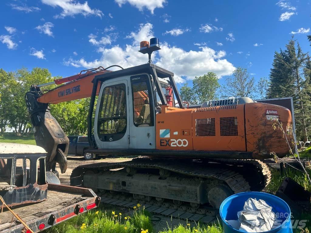 Hitachi EX 200 Rušilni bagri