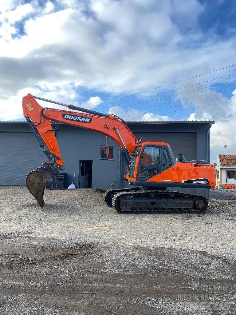 Doosan DX 220 NLC Bagri goseničarji
