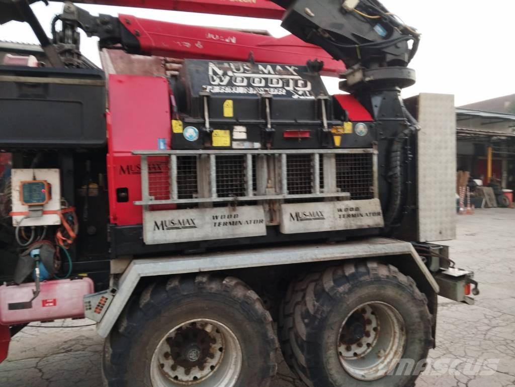 Mus-Max WT 10 XL Drobilci lesa