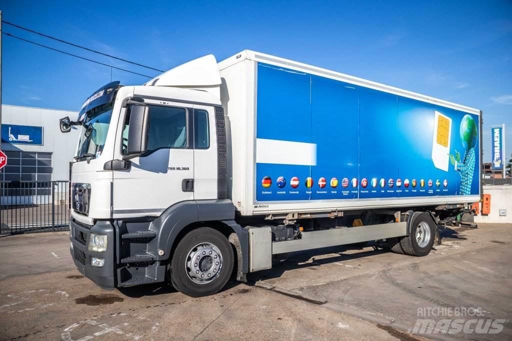 MAN TGS 18.360 LL Tovornjaki zabojniki